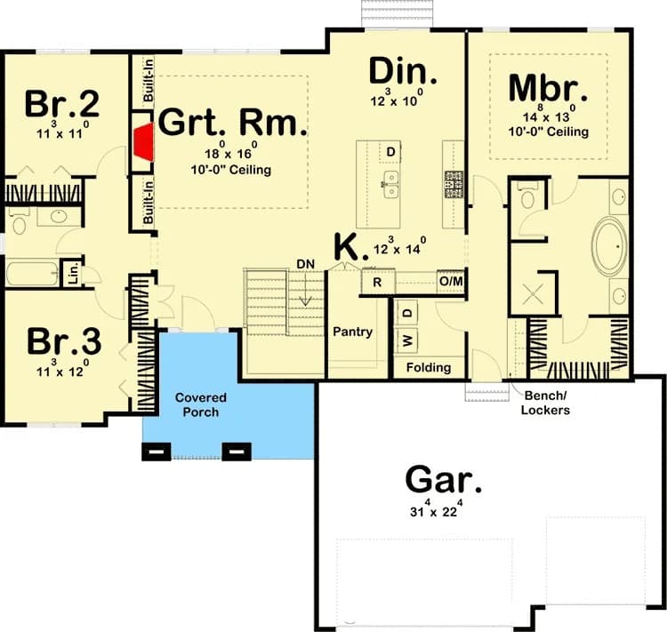 All of Modern Prairie House Plan