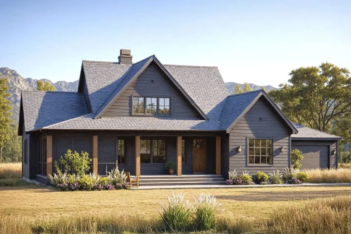 3-Bed Farmhouse with Detached 2-Car Garage, photo 1 of 6