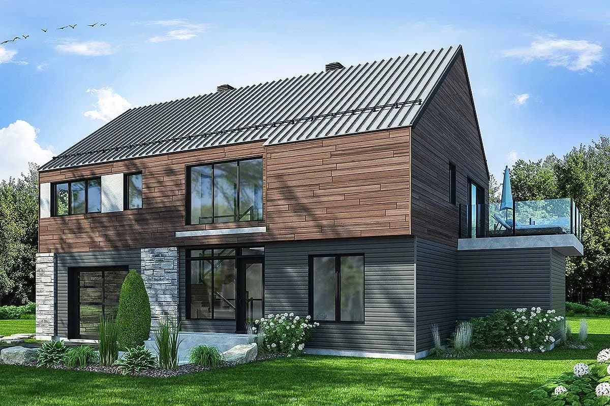 Modern Barndominium-Style House with Huge Deck and Upside-down Layout, photo 1 of 6