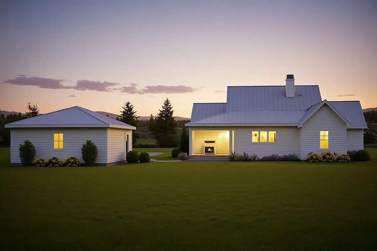3-Bed Farmhouse with Detached 2-Car Garage, photo 6 of 6