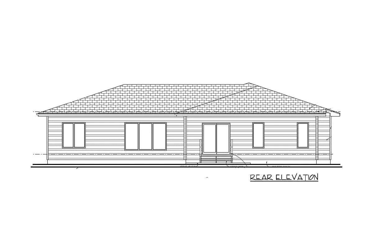 Modern Prairie House Plan, photo 4 of 4