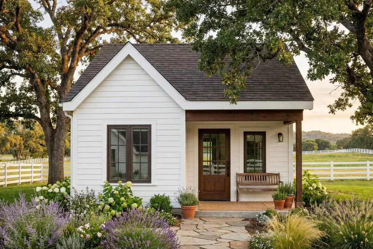 1-Bed Traditional Cottage ADU with Front Entry Porch, photo 1 of 2