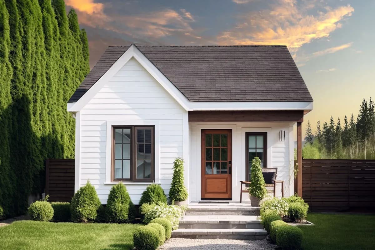1-Bed Traditional Cottage ADU with Front Entry Porch, photo 2 of 2